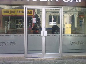 glass door commercial repair